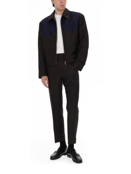26SS 베르사체 자켓 1024534 1A178422NL60 Black - VERSACE