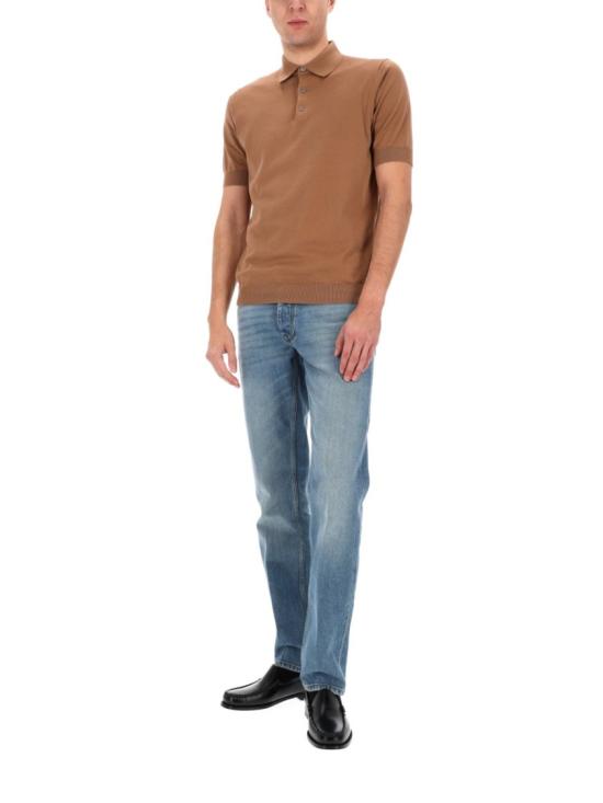 26SS 라르디니 폴로 티셔츠 CNLPMC65 CN64020420 Brown - LARDINI