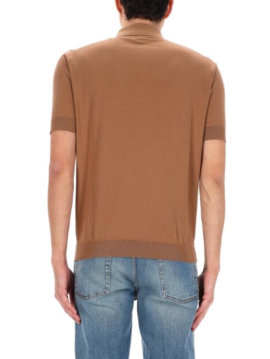 26SS 라르디니 폴로 티셔츠 CNLPMC65 CN64020420 Brown - LARDINI