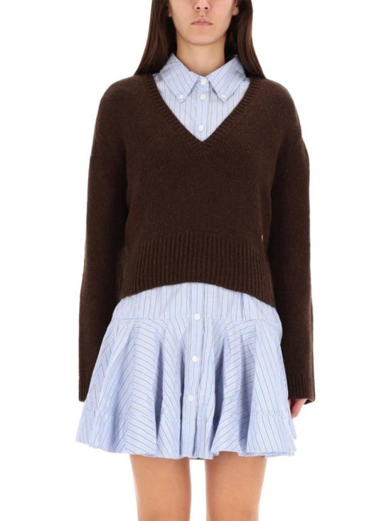 25FW 가니 스웨터 K2614 869 Brown