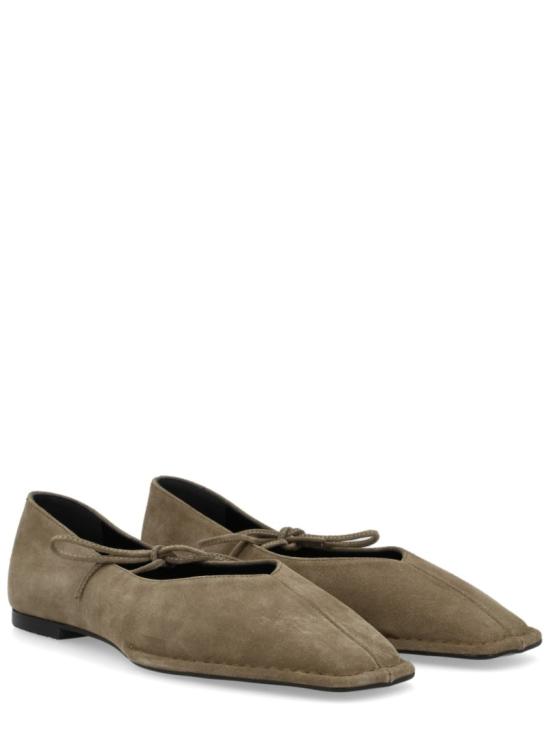 26SS 알로하스 플랫 슈즈 S100946 03 SWAYSUEDEKHAKI Brown - ALOHAS