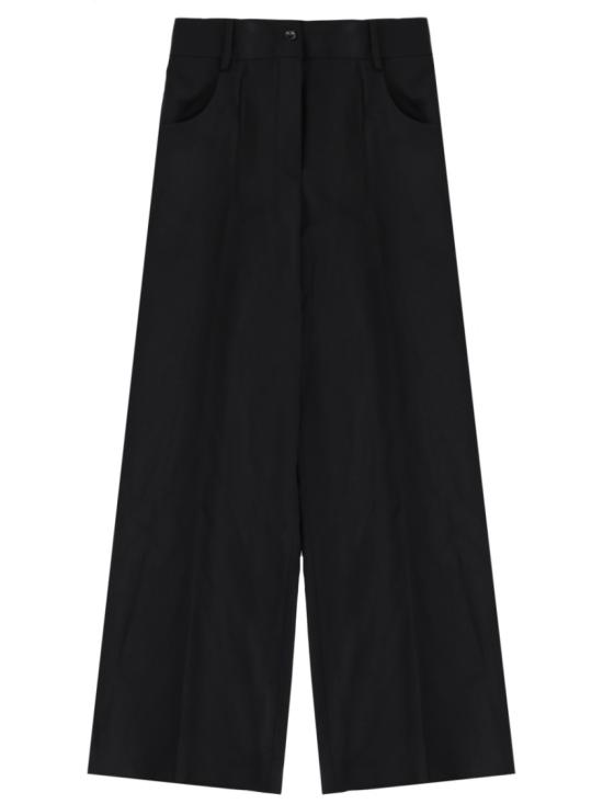 26SS 띠어리 스트레이트 팬츠 P1001201 001 Black