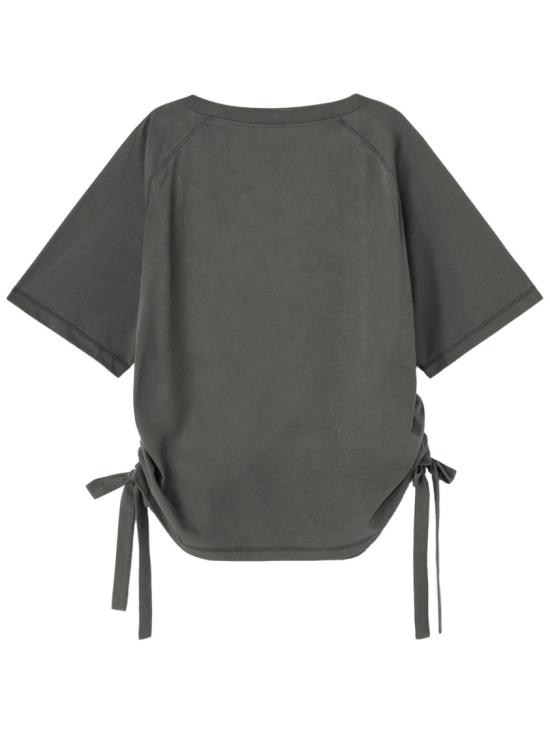 26SS 가니 바나나 티셔츠 A1050047 490 Grey - GANNI