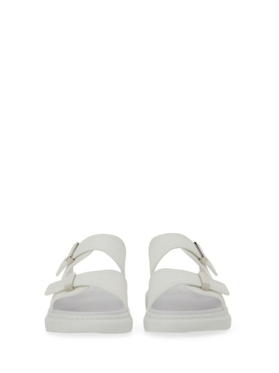  알렉산더 맥퀸 하이브리드 슬라이드 663563 W4Z519359 White - ALEXANDER MCQUEEN