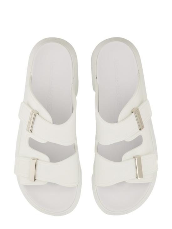  알렉산더 맥퀸 하이브리드 슬라이드 663563 W4Z519359 White - ALEXANDER MCQUEEN