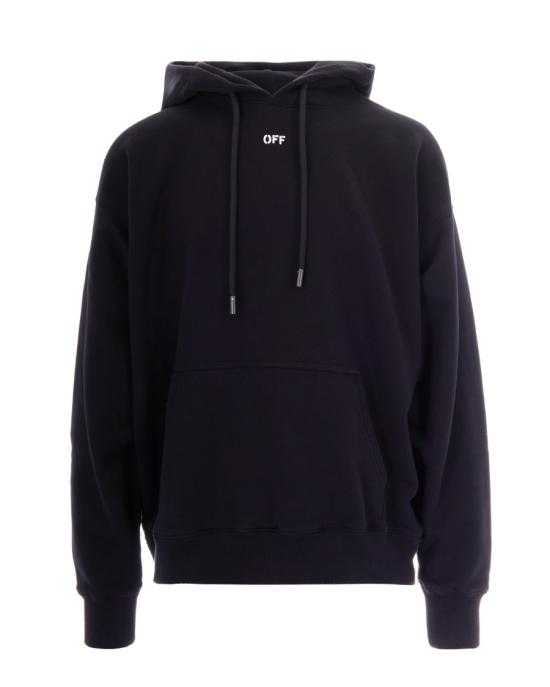 26SS 오프화이트 후드 티셔츠 6310957 Black