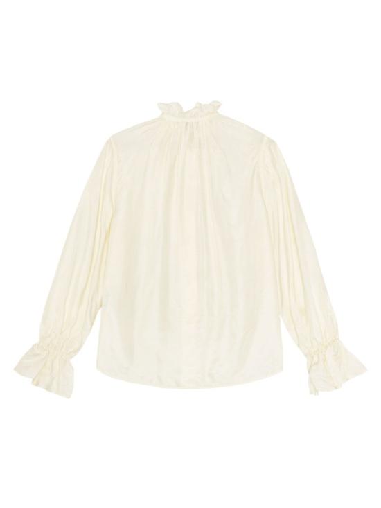 25FW 가니 블라우스 W0928 135 White - GANNI