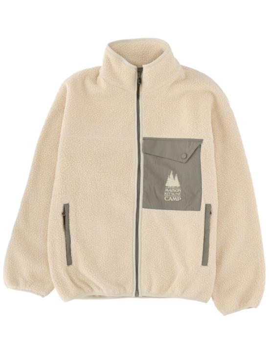 25FW 메종키츠네 캐주얼 플리스 자켓 PM02136WM2031 P700 Neutrals