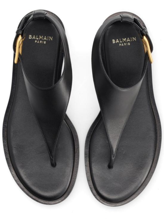 26SS 발망 샌들 GN1UH206LNAP 0PA Black - BALMAIN