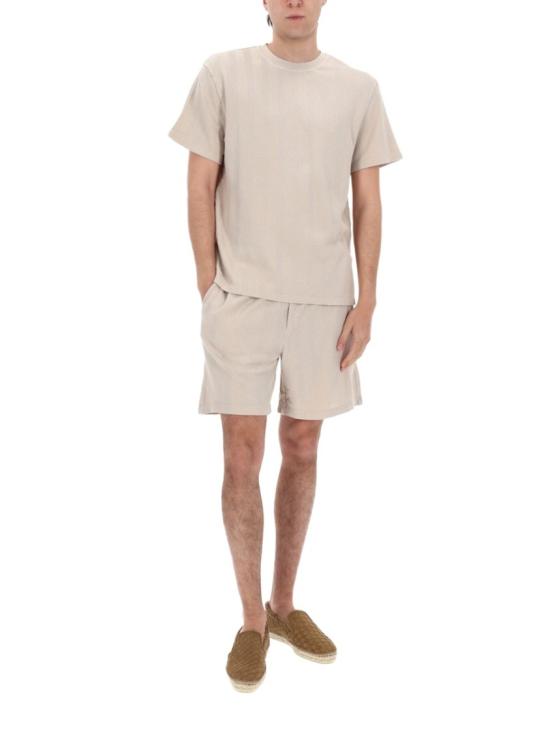 26SS 미소니 반팔 티셔츠 US26SL06 BR014P40210 Neutrals - MISSONI