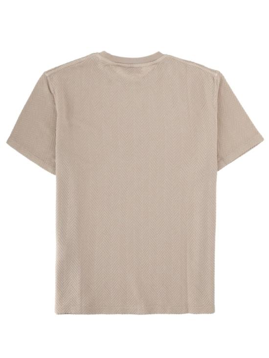 26SS 미소니 반팔 티셔츠 US26SL06 BR014P40210 Neutrals - MISSONI