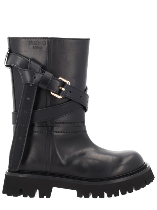 25FW 모스키노 부츠 MA26054G0N MJ5000 Black