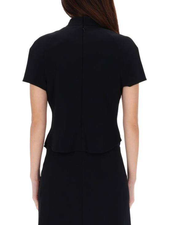 25FW 쿠레쥬 반팔 티셔츠 325CTO427W O01439999 Black - COURREGES
