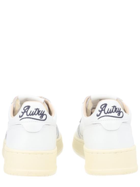 26SS 오트리 메달리스트 로우 레더 스니커즈 AULW HP01 White - AUTRY