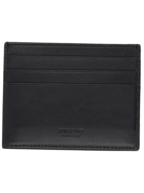 26SS 살바토레 페라가모 간치니 크레딧 카드 홀더 788738 661749001 Black - SALVATORE FERRAGAMO
