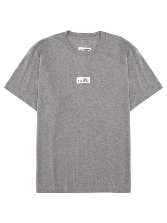 26SS MM6 메종마르지엘라 Numeric 코튼 티셔츠 SH0GC0071 M20170856M Grey
