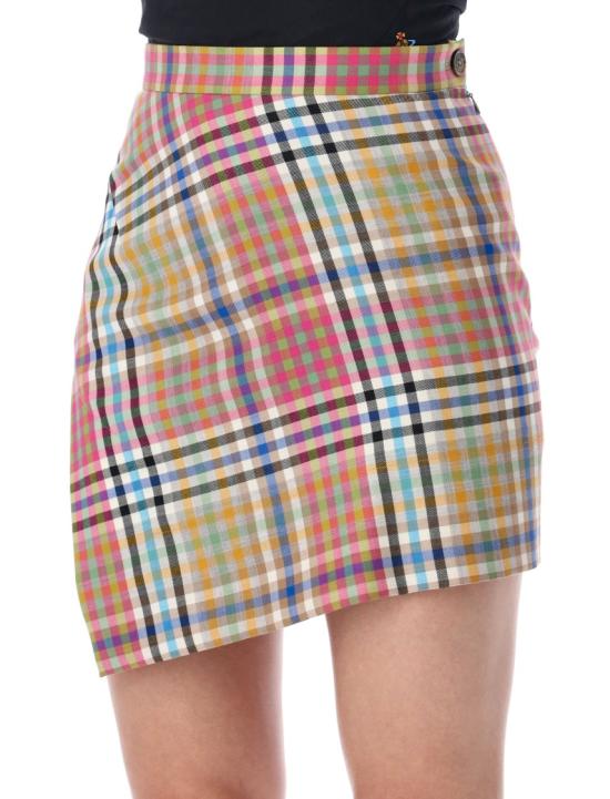 26SS 비비안웨스트우드 스커트 1K01002RW01CDO215 Multicolor - VIVIENNE WESTWOOD