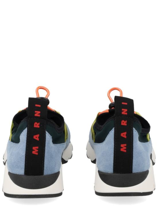 26SS 마르니 라이크라 레이스업 러닝 스니커즈 SNZU019302 P7616ZP092 Grey - MARNI