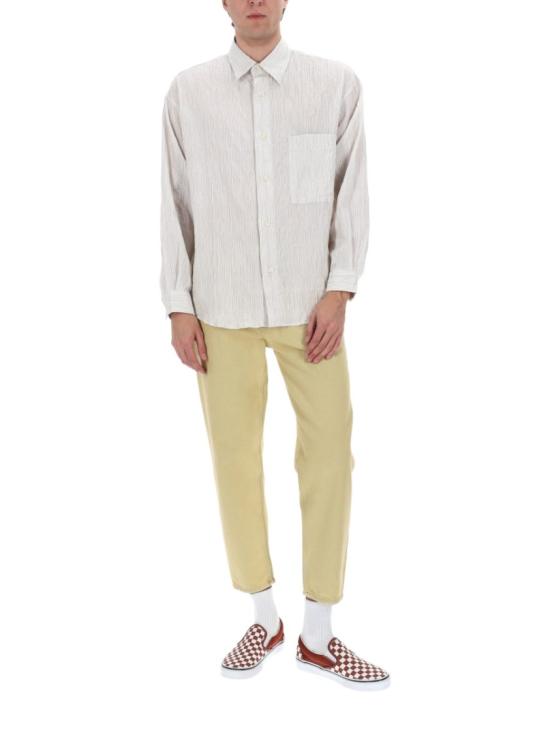 26SS 아미시 긴팔 셔츠 AMU108CQ74 XXXXC0651 White - AMISH