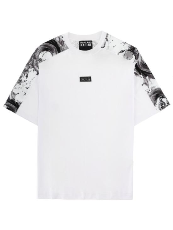 26SS 베르사체 반팔 티셔츠 80GAH610 JS543U22 White