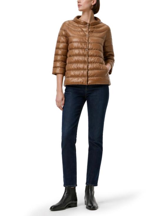 26SS 에르노 숏패딩 PI002218D 12017Z2157 Brown - HERNO