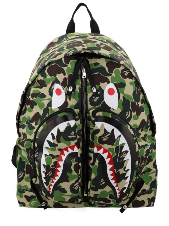  베이프 백팩 001BAM301002M GREEN Black