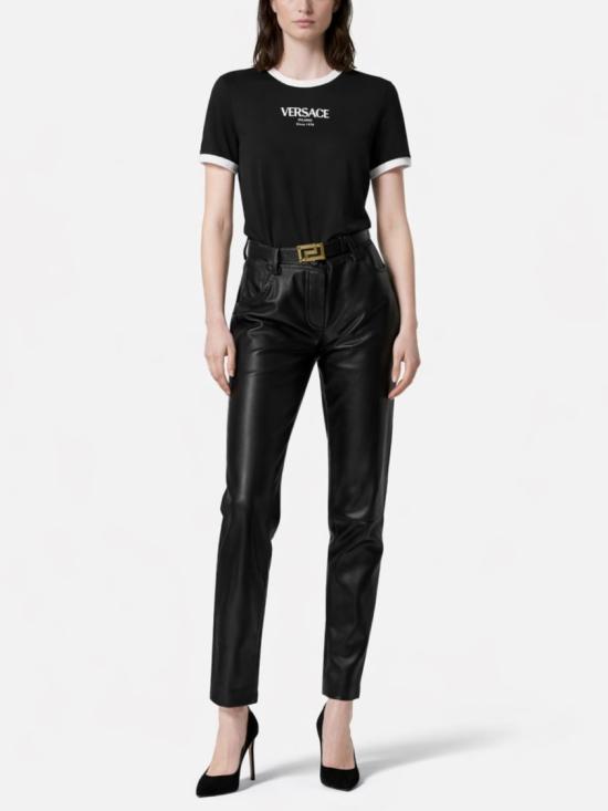 26SS 베르사체 탑 1022656 1A166852B020 Black - VERSACE