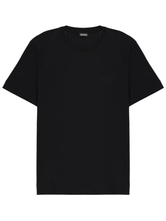  에르메네질도제냐 반팔 티셔츠 UH360A3 H765K09 Black
