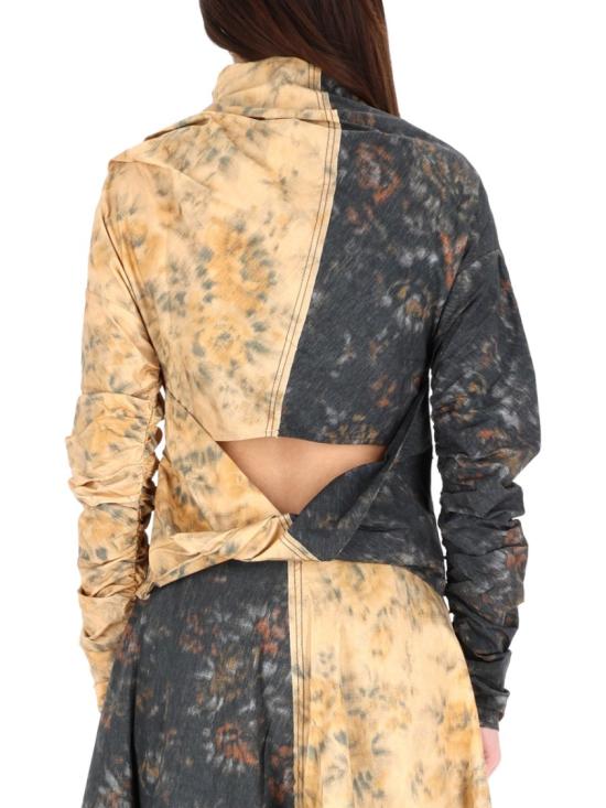 25FW 가니 긴팔 티셔츠 W1021 999 Multicolor - GANNI