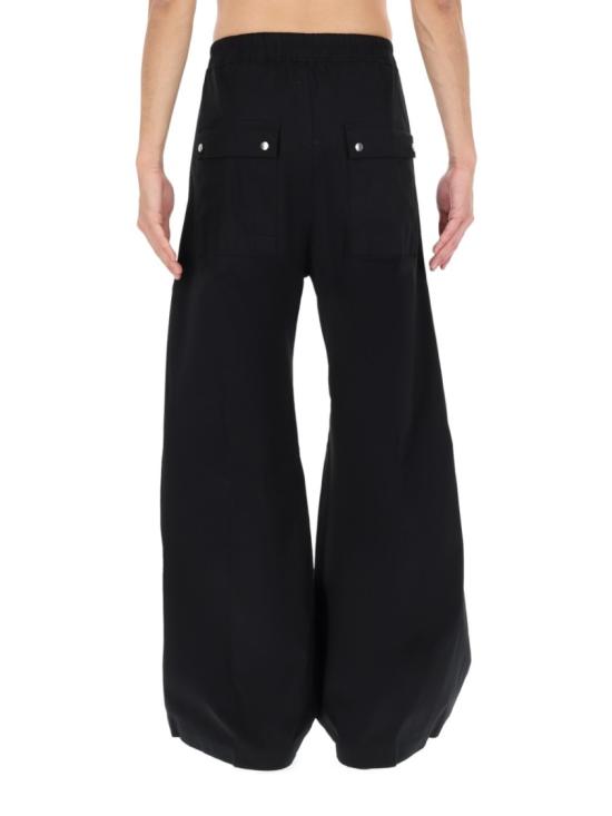 26SS 릭 오웬스 팬츠 RU01F2366 TE09 Black - RICK OWENS