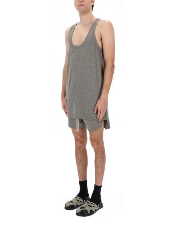 26SS 릭 오웬스 반팔 티셔츠 RR01F2101 JGM178 Grey - RICK OWENS
