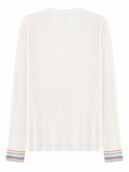 26SS 폴 스미스 니트웨어 W1R 667N V11216 02 White - PAUL SMITH