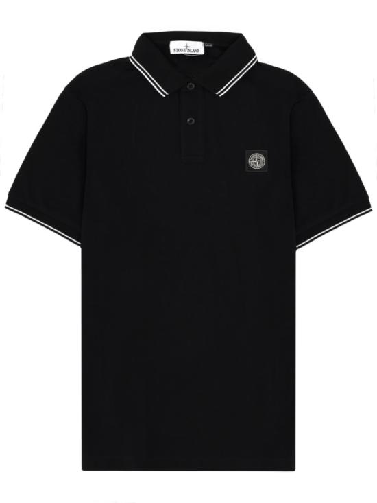  스톤 아일랜드 폴로 티셔츠 2200010 S0018V0029 Black