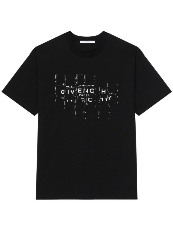 26FW 지방시 반팔 티셔츠 BM71NK3YU9 Black