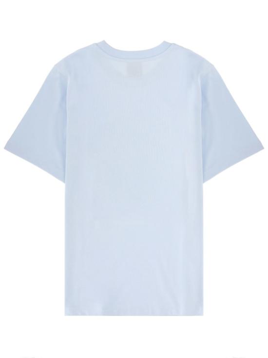 26SS 카사블랑카 반팔 티셔츠 M SP26 JTS 001 09AIRBRUSHSMILEY Blue - CASABLANCA