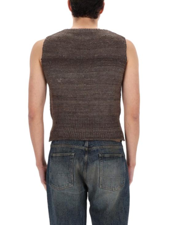 26SS 아워레가시 플레져 탱크 웨더드 어스 핸드스펀 실크 M2263PWE WATHEREDEARTHHANDSPUNSILK Grey - OUR LEGACY