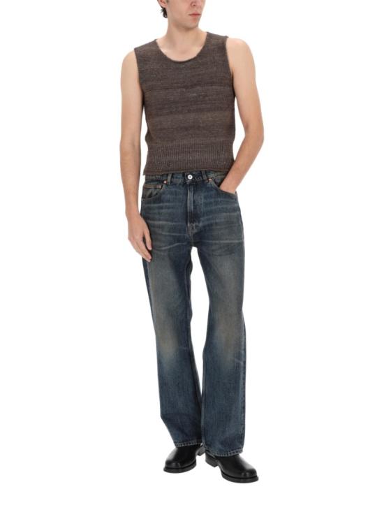 26SS 아워레가시 플레져 탱크 웨더드 어스 핸드스펀 실크 M2263PWE WATHEREDEARTHHANDSPUNSILK Grey - OUR LEGACY