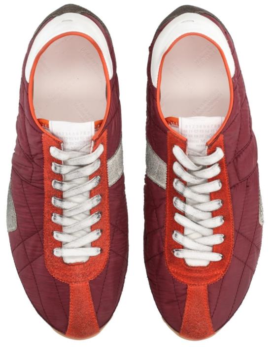 25FW 마르지엘라 스프린터 스니커즈 S57WS0514 P7415HB058 Burgundy - MAISON MARGIELA