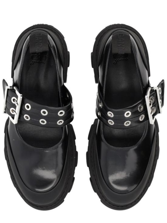 26SS 가니 로퍼 B1030061 099 Black - GANNI