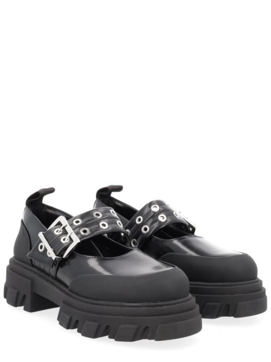 26SS 가니 로퍼 B1030061 099 Black - GANNI