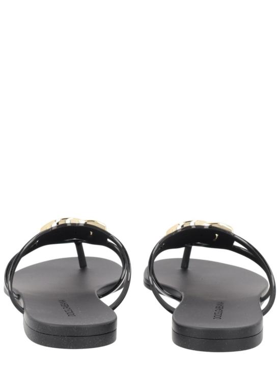 26SS 돌체앤가바나 러버 비치웨어 슬라이드 CW2418 AY8178E831 Grey - DOLCE & GABBANA