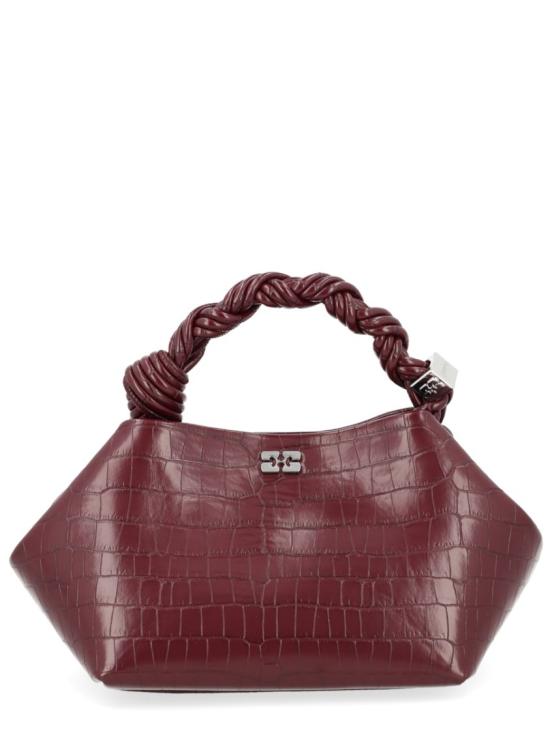 26SS 가니 토트백 B2100038 436 Burgundy