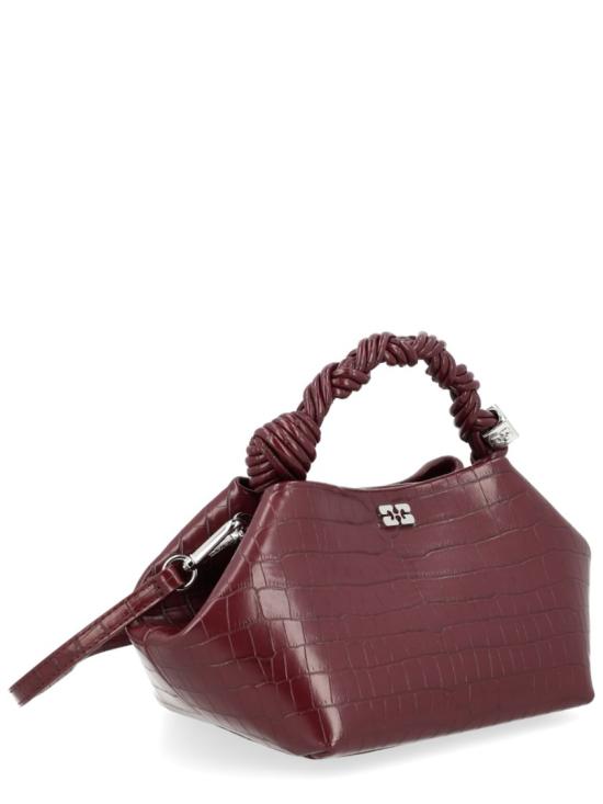 26SS 가니 토트백 B2100038 436 Burgundy - GANNI