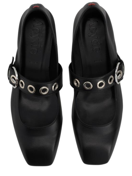 26SS 에이드 플랫 슈즈 A11 FL RKLS08FL159 SS25 800 007 BLACK Black - AEYDE