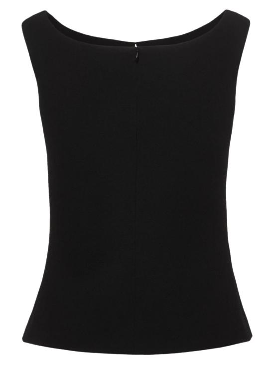 25FW 마그다뷰트림 민소매 티셔츠 235925 BLACK Black - MAGDA BUTRYM