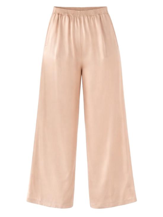 26SS 파비아나 필리피 아멜리아 엔버 새틴 팬츠 PAD266F291 D9080157 Neutrals