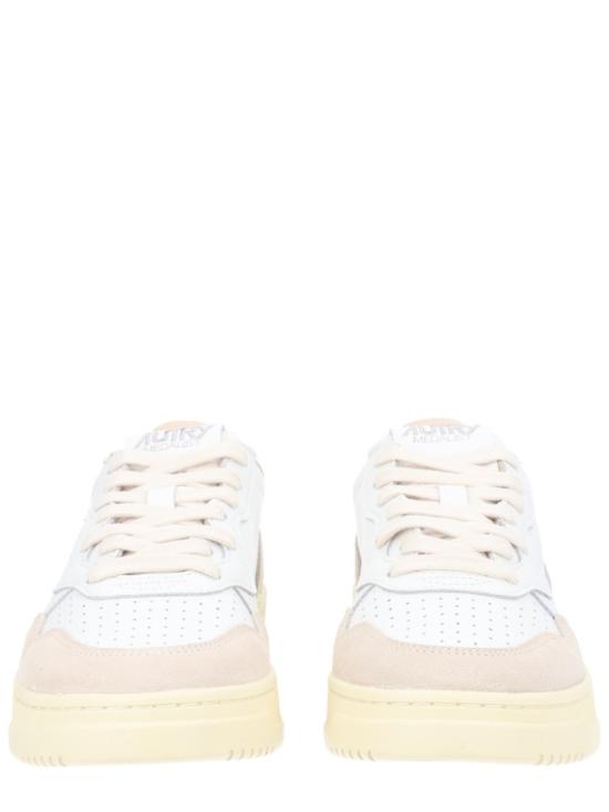 26SS 오트리 메달리스트 로우 레더 스니커즈 AULW LS13 Neutrals - AUTRY