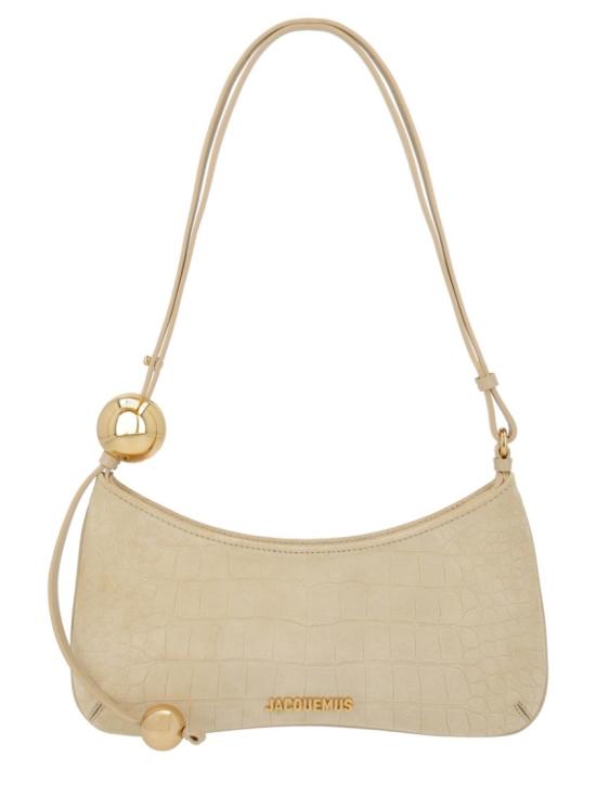 26SS 자크뮈스 르 비주 펄 베디드 숄더백 BAW00057AC0 7A17150 Neutrals