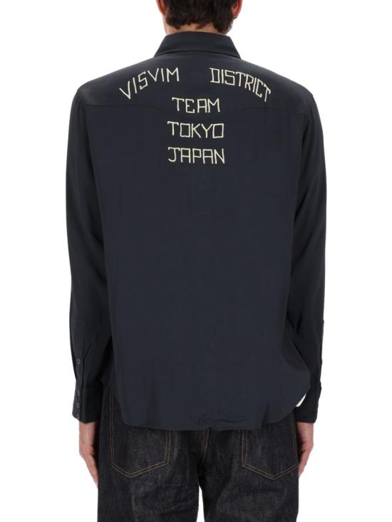 25FW 비즈빔 긴팔 셔츠 0125205011007 BLACK Black - VISVIM