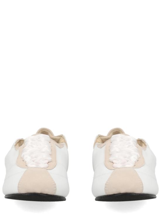  레페토 테니스 실크 스니커즈 V4230MCVD 050 White - REPETTO
